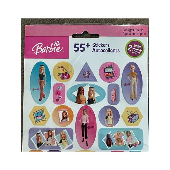 Mattel Barbie My Special Things Sandylion 2005 Stickers‎ Sealed 55+ Stickers - Picture 2 of 9